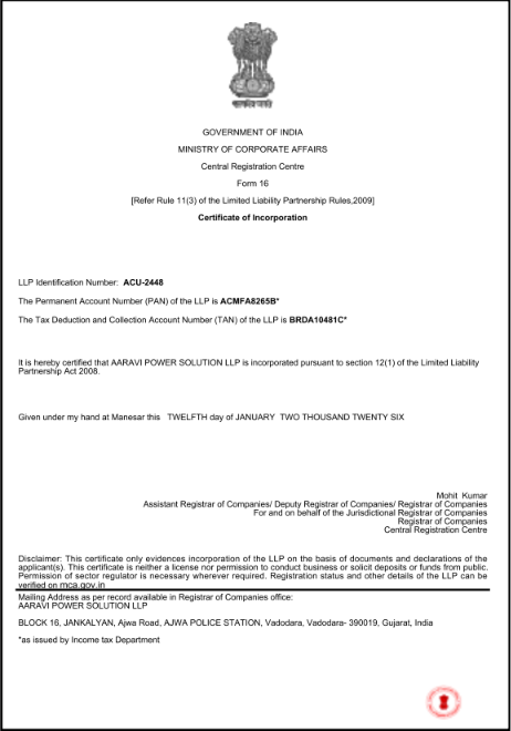 Certificate 4